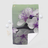 ブロッサムパープル春花 ゴルフタオル (インサイチュ)