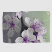 ブロッサムパープル春花 ゴルフタオル (横)