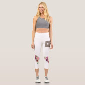 「ブロッサムフローフローラヨガパンツ」 カプリレギンス (正面)