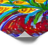 ブロッサムプリント ポスター (角)