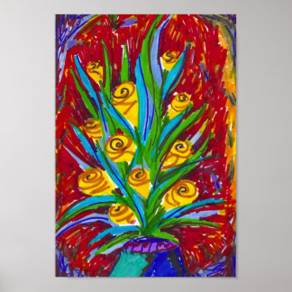 ブロッサムプリント ポスター