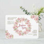 ブロッサムリース招待状 招待状 (スタンド正面)