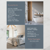 ブロッサム不動産エージェント グレー チラシ (裏面)