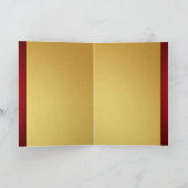 ブロッサム中国のスネーク年紙カットVGC シーズンカード (内部)