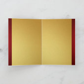 ブロッサム中国のタイガー年の紙カットVGC シーズンカード (内部)