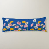 ブロッサム心地よい:フローラデザイン抱き枕 ボディピロー (裏面)