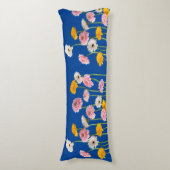 ブロッサム心地よい:フローラデザイン抱き枕 ボディピロー (正面縦)