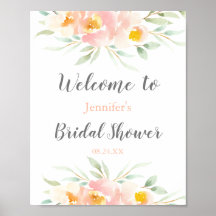 ブロッサム素朴ブライダルシャワーへようこそ