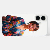 ブロッサム美しい着物iPhone 16ケース Case-Mate iPhoneケース (裏面 (横))