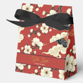 ブロッサム ノゥボー | エレガント フラワル カスタム フェイバーボックス (正面)