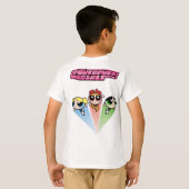 ブロッサム、バブル、バターカップ： Tシャツを展開 Tシャツ (裏面フル)