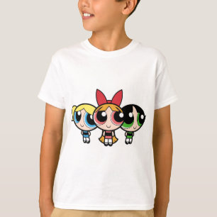 ブロッサム、バブル、バターカップ: Tシャツを展開 Tシャツ