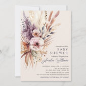 ブロッサム ブリス ベイビー シャワー 招待状 (正面)