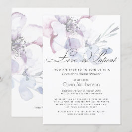 ブロッサム ラブ イズ ペイシェント ドライブスルー ブライダルシャワー 招待状