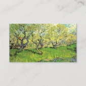 ブロッサム・ヴィンセント・ヴァン・ゴッホの果樹園 名刺 (裏面)