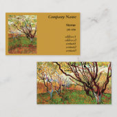 ブロッサム・ヴィンセント・ヴァン・ゴッホの果樹園 名刺 (正面/裏面)