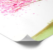 ブロッサム |開花さくらんぼツリー |さくらんぼ ポスター (角)