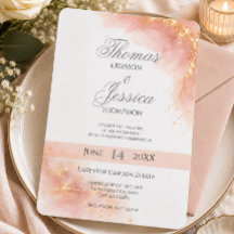 ブロッシュゴールドの輝き ロマンティックな結婚式のエレガンス