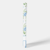 ブロッシュブルーの花のモノグラムウォーターカラー Case-Mate iPhoneケース (裏面 / 右)