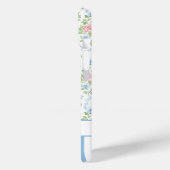 ブロッシュブルーの花のモノグラムウォーターカラー Case-Mate iPhoneケース (裏面 / 左)