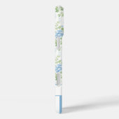 ブロッシュブルーの花のモノグラム 水彩 Case-Mate iPhoneケース (裏面 / 右)