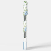 ブロッシュブルーの花のモノグラム 水彩 Case-Mate iPhoneケース (裏面 / 右)