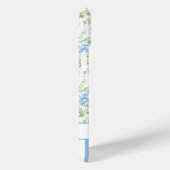ブロッシュブルーの花のモノグラム Case-Mate iPhoneケース (裏面 / 右)