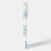 ブロッシュブルーの花のモノグラム  Case-Mate iPhoneケース (裏面 / 右)