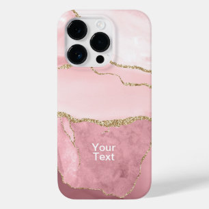ブロッシュ+ゴールド+アゲート Case-Mate iPhone 14 PROケース