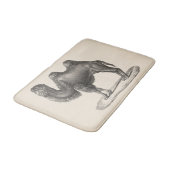 ブロットマンキャメルスケッチ バスマット (アングル)