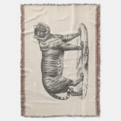 ブロットマンタイガースケッチ スローブランケット (正面縦)