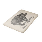 ブロットマンライノセロススケッチ バスマット (アングル)