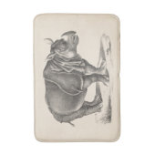 ブロットマンライノセロススケッチ バスマット (正面縦)