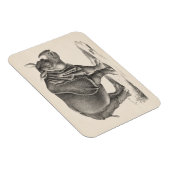 ブロットマンライノセロススケッチ マグネット (右側)