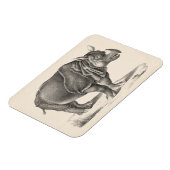 ブロットマンライノセロススケッチ マグネット (左側)