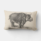 ブロットマンライノセロススケッチ ランバークッション (裏面)