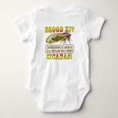 ブロッドXIV 2025セカダワンピース ベビーボディスーツ (裏面)