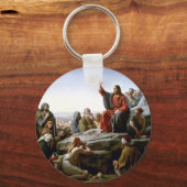 ブロッホによる山上の説教のイエス キーホルダー (正面)