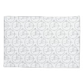 ブロッホ球 |量子ビット（キュービット）物理/数学 枕カバー (裏面-左)