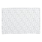 ブロッホ球 |量子ビット（キュービット）物理/数学 枕カバー (正面右)