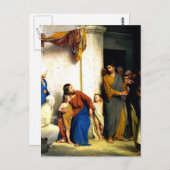 ブロッホ – 小さな子供を来私の上に置きなさい ポストカード (正面/裏面)