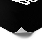 ブロッ転がクnベグおもしろいジーブロッコリープンダークBG ポスター (角)