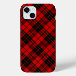 ブロディタータンチェックレッドブラックプレイド iPhone 15 MINIケース