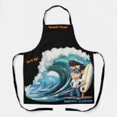 ブロディ海波形 エプロン (正面)