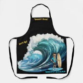 ブロディ海波形 エプロン (正面)