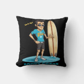 ブロディ海波形 クッション (正面)