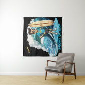 ブロディ海波形 タペストリー (インサイチュ)