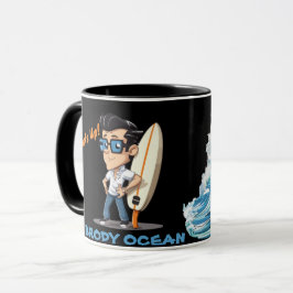 ブロディ海波形 マグカップ