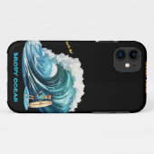 ブロディ海波形 Case-Mate iPhoneケース (裏面(横))