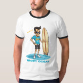 ブロディ海波形 Tシャツ (正面)